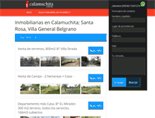 Tablet Screenshot of icalamuchita.com.ar